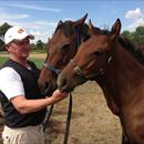 John with Helsinge and a full sister to Black Cavier John with Helsinge and a full sister to Black Cavier